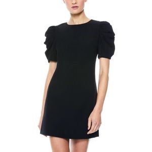 Alice + Olivia Black Mini Dress